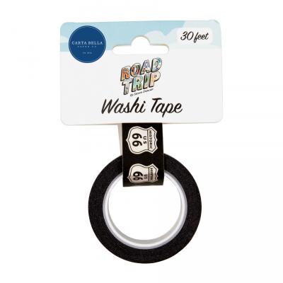 Carta Bella Road Trip Washi Tape - 66 Road Sign